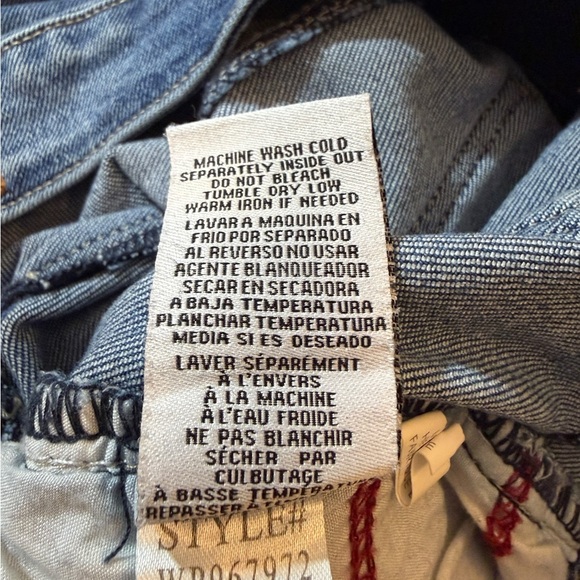Royalty For Me Blue Denim High Rise Skinny Jeans, size 14 - Picture 12 of 13